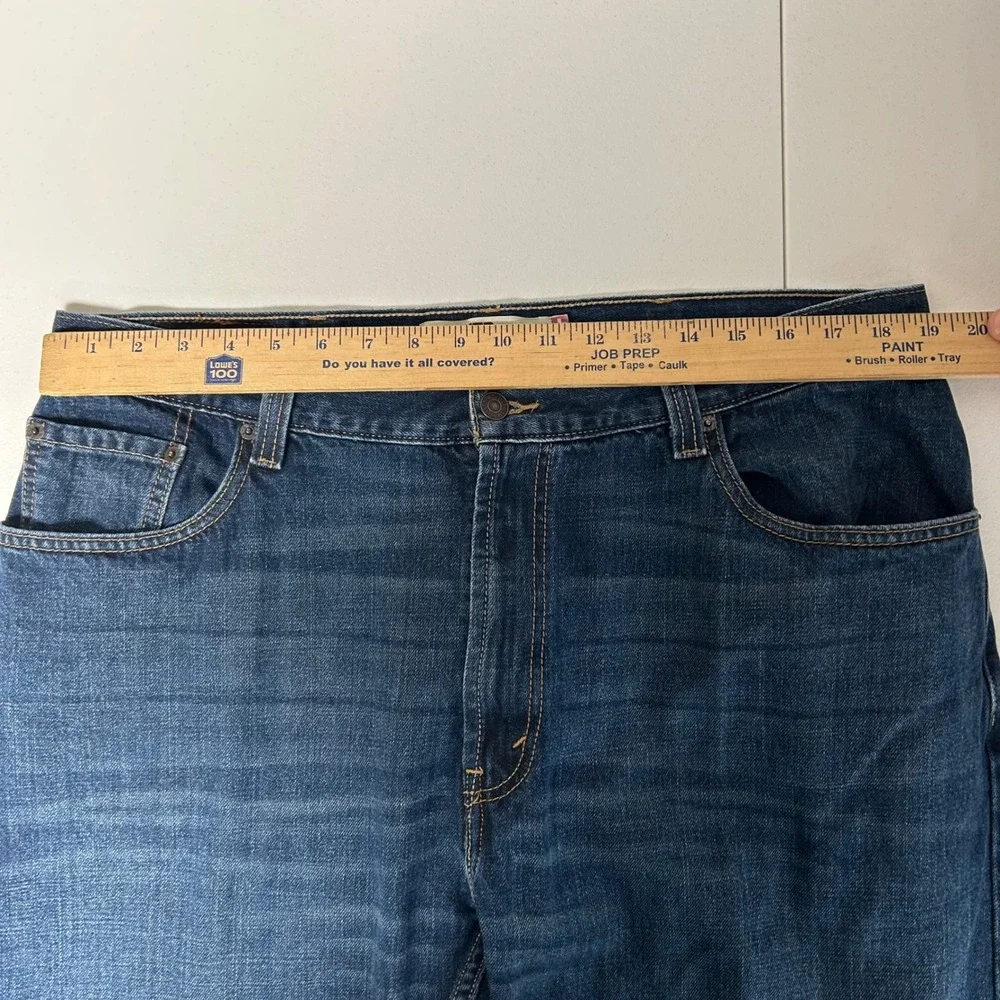 Levi's 559 Relaxed Straight Jeans Mens 38x30 Blue Medium Wash Denim